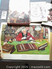 MaxSold Auction: Lot: Vintage Pince-nez Eyeglasses, Hummel & Rockwell Books, Small Trunk A - Kingston (Massachusetts, USA) PARTNER MANAGED Estate Sale Online Auction - Grove Street