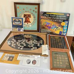 MaxSold Auction: Mixed Coin Collection: Lincoln Cents, State Quarters & Commemoratives A - Kingston (Massachusetts, USA) PARTNER MANAGED Estate Sale Online Auction - Grove Street