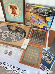 MaxSold Auction: Mixed Coin Collection: Lincoln Cents, State Quarters & Commemoratives A - Kingston (Massachusetts, USA) PARTNER MANAGED Estate Sale Online Auction - Grove Street