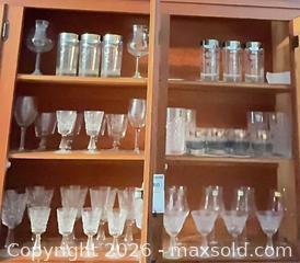 MaxSold Auction: Mixed Lot of Clear Crystal & Glass Stemware, Tumblers, Water Glasses B - Kingston (Massachusetts, USA) PARTNER MANAGED Estate Sale Online Auction - Grove Street