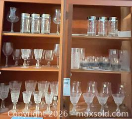 MaxSold Auction: Mixed Lot of Clear Crystal & Glass Stemware, Tumblers, Water Glasses B - Kingston (Massachusetts, USA) PARTNER MANAGED Estate Sale Online Auction - Grove Street