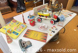MaxSold Auction: Mixed Vintage Lot: Toys, Monopoly, Ceramics, Children's Books A - Kingston (Massachusetts, USA) PARTNER MANAGED Estate Sale Online Auction - Grove Street
