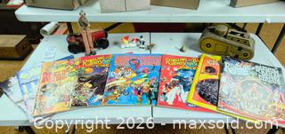 MaxSold Auction: Ringling Bros & Walt Disney Mixed Vintage Magazines, Toy & Figurines A - Kingston (Massachusetts, USA) PARTNER MANAGED Estate Sale Online Auction - Grove Street