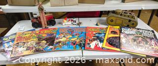 MaxSold Auction: Ringling Bros & Walt Disney Mixed Vintage Magazines, Toy & Figurines A - Kingston (Massachusetts, USA) PARTNER MANAGED Estate Sale Online Auction - Grove Street