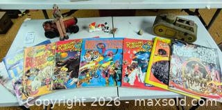 MaxSold Auction: Ringling Bros & Walt Disney Mixed Vintage Magazines, Toy & Figurines A - Kingston (Massachusetts, USA) PARTNER MANAGED Estate Sale Online Auction - Grove Street