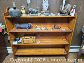 MaxSold Auction: Solid Wood Brown Bookshelf, 4 Shelves B - Kingston (Massachusetts, USA) PARTNER MANAGED Estate Sale Online Auction - Grove Street