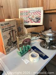 MaxSold Auction: Vintage Cookware & Small Appliances Set — Hamilton Beach, West Bend B - Kingston (Massachusetts, USA) PARTNER MANAGED Estate Sale Online Auction - Grove Street