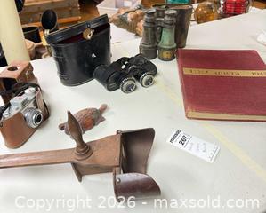 MaxSold Auction: Vintage Kodak Pony 828 Camera, Embassy Binoculars, 1942 U.S. Camera Book A - Kingston (Massachusetts, USA) PARTNER MANAGED Estate Sale Online Auction - Grove Street