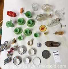 MaxSold Auction: Vintage Mixed Lot: Small Tea Sets, Glass Figurines & Souvenirs A - Kingston (Massachusetts, USA) PARTNER MANAGED Estate Sale Online Auction - Grove Street