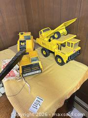 MaxSold Auction: Vintage Tonka Metal Toy Trucks and Red Metal Kick Scooter B - Kingston (Massachusetts, USA) PARTNER MANAGED Estate Sale Online Auction - Grove Street