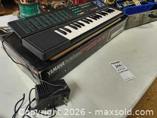 MaxSold Auction: Yamaha Trumpet and Electronic Keyboard Lot A - Kingston (Massachusetts, USA) PARTNER MANAGED Estate Sale Online Auction - Grove Street