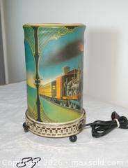 MaxSold Auction:  1956 Train Motion Lamp  (Econolite) Great  Condition - Kingston (Ontario, Canada) SELLER MANAGED Downsizing Online Auction - Old Mill Road