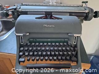 MaxSold Auction: Olympia Typewriter  - Kingston (Ontario, Canada) SELLER MANAGED Downsizing Online Auction -  Bur Brook Road