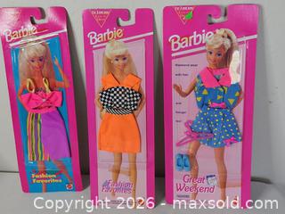 MaxSold Auction: Lot Of Vintage 1990's Barbie Fashions - Riverview (Florida, USA) SELLER MANAGED Downsizing Online Auction - Holly Heath Drive