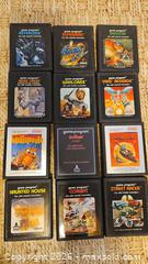 MaxSold Auction: Lot Of Vintage Atari Games  - Riverview (Florida, USA) SELLER MANAGED Downsizing Online Auction - Holly Heath Drive