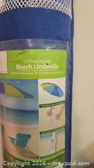 MaxSold Auction: Mainstays Beach Umbrella - Riverview (Florida, USA) SELLER MANAGED Downsizing Online Auction - Holly Heath Drive