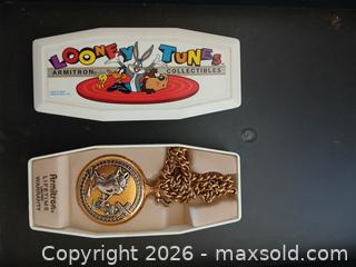 MaxSold Auction: Armitron Looney Tunes Collector Pocket Watch - Sun City (Arizona, USA) SELLER MANAGED Reseller Online Auction - West Forrester Drive