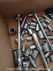 MaxSold Auction: Assorted Sockets with Extensions   Lot A - Sun City (Arizona, USA) SELLER MANAGED Reseller Online Auction - West Forrester Drive