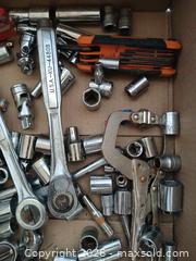 MaxSold Auction: Assorted Sockets with Ratches   Lot B - Sun City (Arizona, USA) SELLER MANAGED Reseller Online Auction - West Forrester Drive