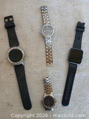 MaxSold Auction: Assorted Watch Collection - Set of 4 (Smart & Analog) - Sun City (Arizona, USA) SELLER MANAGED Reseller Online Auction - West Forrester Drive