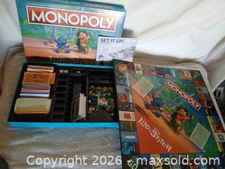 MaxSold Auction: Disney Lilo & Stitch Monopoly Board Game – Collector’s Edition (2019) - Sun City (Arizona, USA) SELLER MANAGED Reseller Online Auction - West Forrester Drive