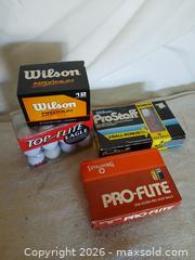 MaxSold Auction: Golf Balls – 4 packs - Lot A - Sun City (Arizona, USA) SELLER MANAGED Reseller Online Auction - West Forrester Drive