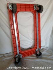 MaxSold Auction: Heavy-Duty Orange Open-Deck Furniture Dolly - Sun City (Arizona, USA) SELLER MANAGED Reseller Online Auction - West Forrester Drive