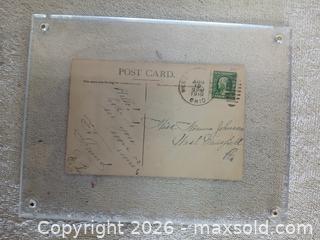 MaxSold Auction: Rare 1910 "A Steal" Baseball Romance Postcard - Sun City (Arizona, USA) SELLER MANAGED Reseller Online Auction - West Forrester Drive