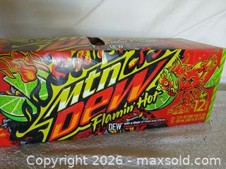 MaxSold Auction: Rare Mtn Dew Flamin’ Hot (12-Pack) – Limited Edition Collectible - Sun City (Arizona, USA) SELLER MANAGED Reseller Online Auction - West Forrester Drive