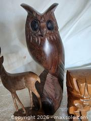 MaxSold Auction: Vintage Hand-Carved Wooden Figurines – 4 - Sun City (Arizona, USA) SELLER MANAGED Reseller Online Auction - West Forrester Drive