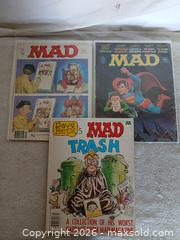 MaxSold Auction: Vintage MAD Magazine Lot (1970s) - Sun City (Arizona, USA) SELLER MANAGED Reseller Online Auction - West Forrester Drive