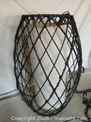 MaxSold Auction: Vintage Spanish Revival Wrought Iron Swag Lamp - Sun City (Arizona, USA) SELLER MANAGED Reseller Online Auction - West Forrester Drive