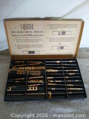 MaxSold Auction: Vintage Swank Neo-Gram Initial Jewelry Kit- Mid-Century Personalization Set with Original Case - Sun City (Arizona, USA) SELLER MANAGED Reseller Online Auction - West Forrester Drive