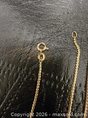 MaxSold Auction: 18k Gold Chain  - Metro Vancouver A (British Columbia, Canada) PARTNER MANAGED Estate Sale Online Auction - Allison Road