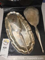 MaxSold Auction: Birks Sterling Silver Vanity Brush, Hand Mirror & Tray - Metro Vancouver A (British Columbia, Canada) PARTNER MANAGED Estate Sale Online Auction - Allison Road