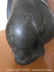 MaxSold Auction: Signed Black Stone Bear Sculpture - Medium Wildlife Statue - Metro Vancouver A (British Columbia, Canada) PARTNER MANAGED Estate Sale Online Auction - Allison Road