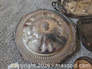 MaxSold Auction: Silver Plate Trays, Platters, Glass Inserts , Cutlery & More - Metro Vancouver A (British Columbia, Canada) PARTNER MANAGED Estate Sale Online Auction - Allison Road