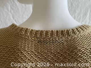 MaxSold Auction: Lauren Ralph Lauren Women’s Knit Short Sleeve Beige Shirt  - Cumming (Georgia, USA) SELLER MANAGED Estate Sale Online Auction -  James Burgess Road (STORAGE)