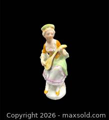 MaxSold Auction: Lipper & Mann French Victorian Figurine Vintage Woman Mandolin Lute Instrument - Cumming (Georgia, USA) SELLER MANAGED Estate Sale Online Auction -  James Burgess Road (STORAGE)