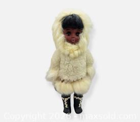 MaxSold Auction: Vintage Carlson Inuit Alaskan Doll w/ Real Rabbit Fur Coat - Cumming (Georgia, USA) SELLER MANAGED Estate Sale Online Auction -  James Burgess Road (STORAGE)