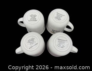 MaxSold Auction: Vintage Oneida Sunrise Diner Coffee Mug Cup - Set Of 4 - Cumming (Georgia, USA) SELLER MANAGED Estate Sale Online Auction -  James Burgess Road (STORAGE)