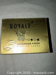 MaxSold Auction: 2 DECKS OF POKER PLAYING CARDS  - Warwick Township (Pennsylvania, USA) SELLER MANAGED Estate Sale Online Auction - Crocker Lane