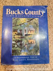 MaxSold Auction: BUCKS COUNTY TOWN & COUNTRY LIVING PHOTOGRAPHIC VIEW COFFEE TABLE BOOK  - Warwick Township (Pennsylvania, USA) SELLER MANAGED Estate Sale Online Auction - Crocker Lane