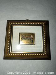 MaxSold Auction: FIRENZE - PONTE VECCHIO 23K Gold Leaf Italian Framed Mini Art  - Warwick Township (Pennsylvania, USA) SELLER MANAGED Estate Sale Online Auction - Crocker Lane