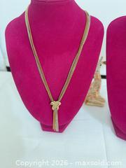 MaxSold Auction: VINTAGE AVON TRI-GOLD NECKLACE  - Warwick Township (Pennsylvania, USA) SELLER MANAGED Estate Sale Online Auction - Crocker Lane