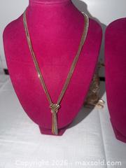 MaxSold Auction: VINTAGE AVON TRI-GOLD NECKLACE  - Warwick Township (Pennsylvania, USA) SELLER MANAGED Estate Sale Online Auction - Crocker Lane
