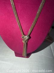 MaxSold Auction: VINTAGE AVON TRI-GOLD NECKLACE  - Warwick Township (Pennsylvania, USA) SELLER MANAGED Estate Sale Online Auction - Crocker Lane