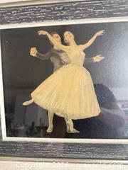 MaxSold Auction: Framed Ballet Dancers Lithograph in Wood Frame 16.5”/18.5” - Toronto (Ontario, Canada) SELLER MANAGED Downsizing Online Auction - Weston Road (CONDO)