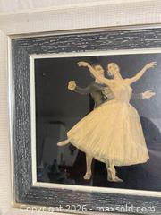 MaxSold Auction: Framed Ballet Dancers Lithograph in Wood Frame 16.5”/18.5” - Toronto (Ontario, Canada) SELLER MANAGED Downsizing Online Auction - Weston Road (CONDO)