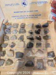 MaxSold Auction: Geological Survey of Canada Rock/Mineral Sample Collection (36) - Toronto (Ontario, Canada) SELLER MANAGED Downsizing Online Auction - Weston Road (CONDO)